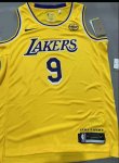 NBA 9 Bronny James JR. Los Angeles Lakers Maillot jaune